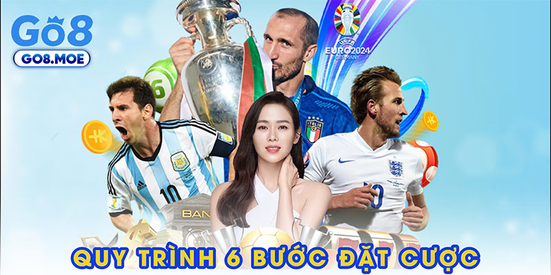 Quy trình 6 bước đặt cược theo tỷ lệ kèo GO8