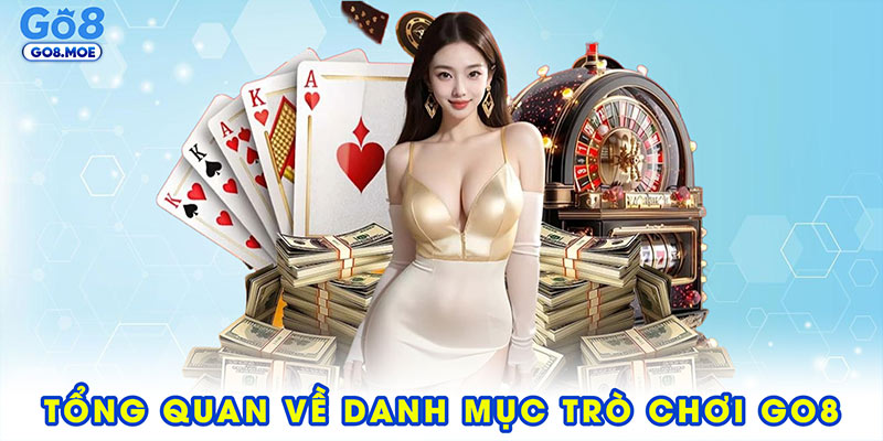 Giới thiệu tổng quan về danh mục trò chơi GO8 