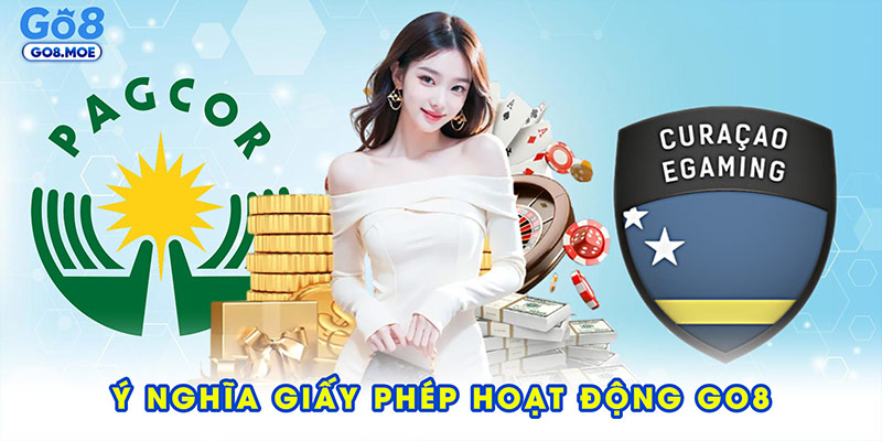 Ý nghĩa giấy phép hoạt động GO8 mang lại cho người chơi